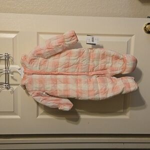 Infant girls Eddie Bauer Warmer 6/9 Months. New with tags on it.